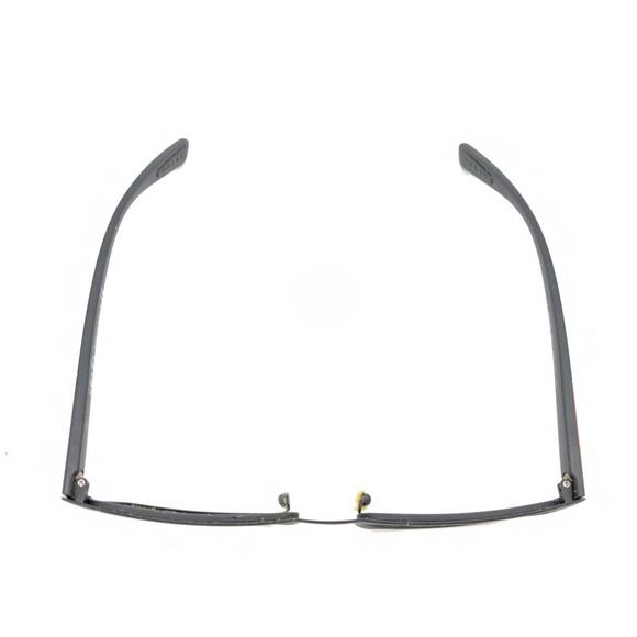 Prada VPS 50G DG0-1O1 Matte Black Red Eyeglasses Frames 55-17 140 Italy Designer - Picture 3 of 12